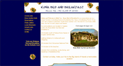 Desktop Screenshot of kona-bed-breakfast.com