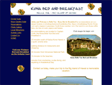 Tablet Screenshot of kona-bed-breakfast.com